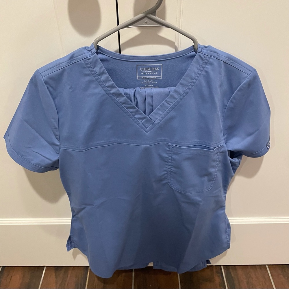 Light blue / surgical blue scrubs / scrub set